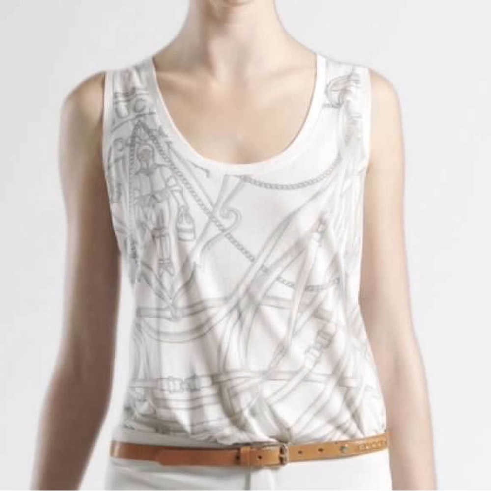 Gucci Printed Tank Top